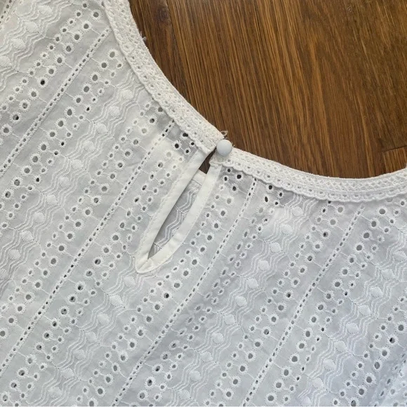 Anthropologie Eri + Ali Nora Eyelet Blouse - Picture 5 of 7